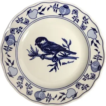 Talíř Cibulák Sýkora talíř 19 cm Český porcelán Dubí