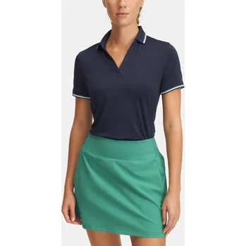 Dámské tričko Dámské tričko Under Armour UA Drive SS Rib Polo 6000657-410 Modrá MD