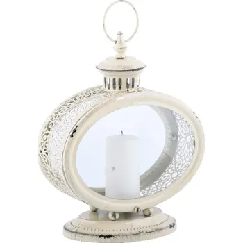 Lucerna Signal, oválná, krémová|Esschert Design