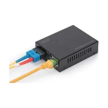 DIGITUS 10 Gigabit Ethernet Media Converter, SFP podporuje 1G, 2,5G, 5G a 10G, otevřený slot DN-82211