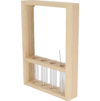 Pěstírna TUBE se stojanem a kartáčem, v dárkovém balení, 100% FSC, 27x6x38cm|Esschert Design