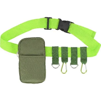 Opasek Opasek s karabinami, zelená, 60-95cm|Esschert Design