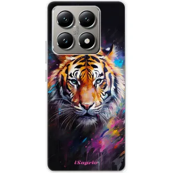 Pouzdro na mobilní telefon Odolné silikonové pouzdro iSaprio - Abstract Tiger - Xiaomi 14T Pro