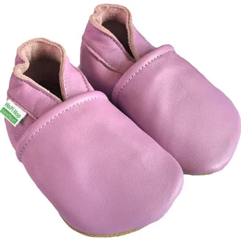 Capáčky BAREFOOT KOŽENÉ CAPÁČKY - LILA, Hopi Hop Velikost: L