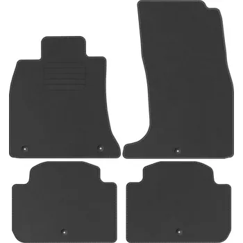 autokoberec Kobercové rohože Edecor velurové 4 ks