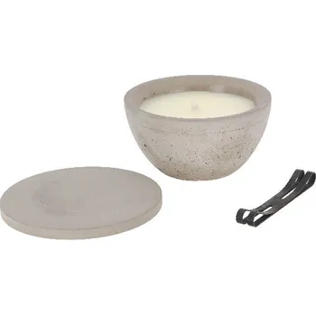 Svíčka Svíčka s poklopem OUTDOOR, kruhová, pr.18cm|Esschert Design