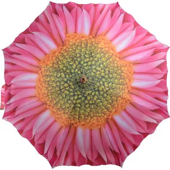 Deštník Deštník hedvábný FLOWER, kopretina(č.1)/slunečnice(č.2)/jiřina(č.3), 103x84cm|výběr z variant|Esschert Design - produkt č. 3