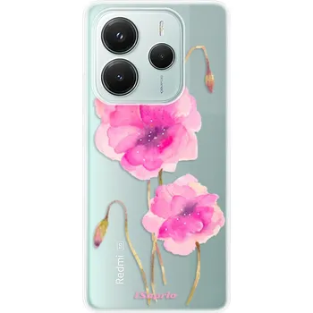 Pouzdro na mobilní telefon Odolné silikonové pouzdro iSaprio - Poppies 02 - Xiaomi Redmi Note 14 5G