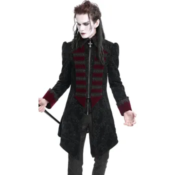 Pánský zimní kabát kabát pánský DEVIL FASHION - Gothic