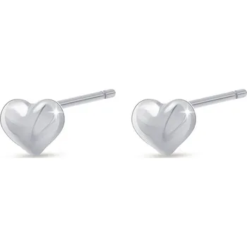 Náušnice Stříbrné náušnice srdíčka 3500