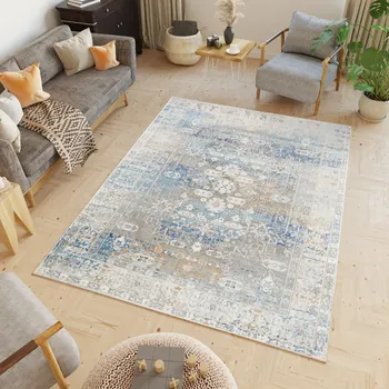 Koberec Moderní koberec Idaho - orientální 5 - bílý/modrý Rozměr koberce: 120x170 cm