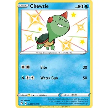 Sběratelská karetní hra Chewtle SV028/SV122 - Shining Fates excelent