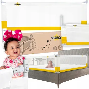 Dětská zábrana ZÁBRANA K POSTELI OCHRANNÁ BARIÉRA PRO DĚTI ZÁBRANA PROTI PÁDU
