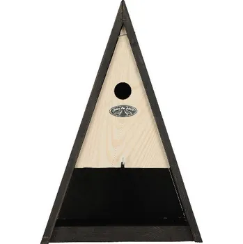 Hnízdní budka Budka pro ptáčky TRIANGLE s krmítkem, 26x16x40cm|Esschert Design