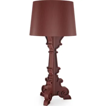 Lampička Stolní LED lampa Kartell Bourgie Mat, tmavě červená, výška 78 cm vínově červený matný 3 x 3,4 W LED - Doprava zdarma