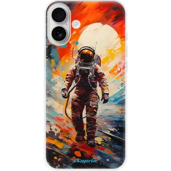 Pouzdro na mobilní telefon Odolné silikonové pouzdro iSaprio - Abstract Astronaut - iPhone 16 Plus