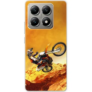 Pouzdro na mobilní telefon Odolné silikonové pouzdro iSaprio - Motocross - Xiaomi 14T Pro