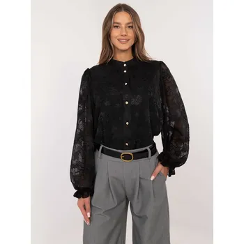 Dámská košile Košile LK KS 509801.87P černá L/XL