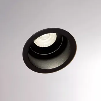 Molto Luce Zabudovaná kruhová bodovka do vlhkých prostředí Pontos Round Barva: Černá, Teplota chromatičnosti / Stmívání: 4000 Kelvinů / Nestmívatelné, Úhel vyzařování: 36° 305-619936w40k / 30-880006