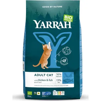 Krmivo pro kočku 2,4kg Yarrah Bio s rybou
