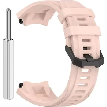 Příslušenství k chytrým hodinkám eses Silikonový řemínek pro Xiaomi Amazfit T-Rex 3 - Růžový