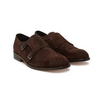 Pánské polobotky Polobotky BOSS Limber Monk 50541733 201 Hnědá 43_5