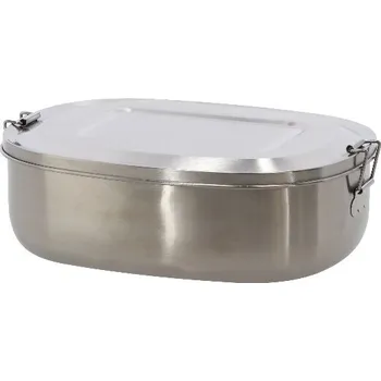Svačinový box Box na svačinu STEEL LUNCH BOX, 10x14x7cm|Esschert Design