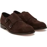 Polobotky BOSS Limber Monk 50541733 201 Hnědá 39