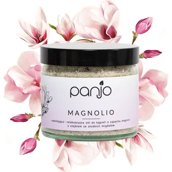 Sůl do koupele, na nohy z Mrtvého moře hydratační s olejem 210 g PANJO