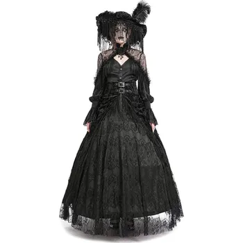 Dámská sukně sukně dámská DEVIL FASHION - Black Gothic Gorgeous - XXL