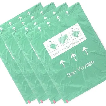 Compactor Sada 4 ks cestovních vakuových pytlů Jet Roll Bags L 50 litrů, 55 × 70 cm