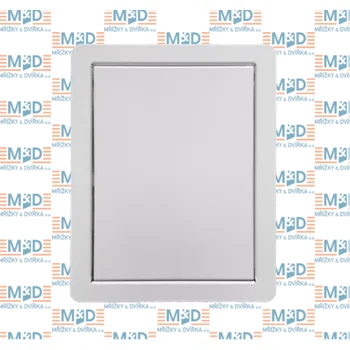 Revizní dvířka Revizní dvířka 200x300 mm bílá tlačný magnet (200*300 mm revizní dvířka bílá kovová tlačný magnet)