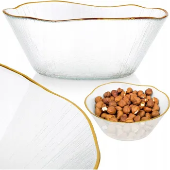 Iseczka MISKA na polévku, cereálie, saláty, svačiny salátová mísa skleněná 500 ml