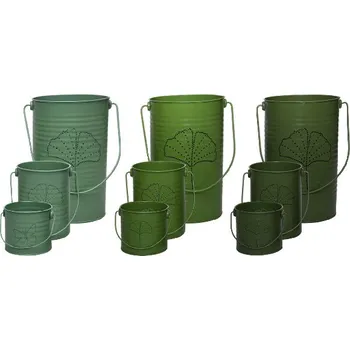 Svícen Svícen Garden, (balení obsahuje 3 kusy ve 3 sadách!)|Esschert Design