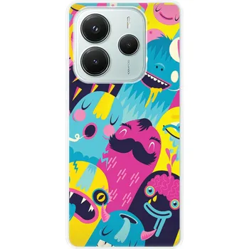 Pouzdro na mobilní telefon Odolné silikonové pouzdro iSaprio - Monsters - Xiaomi Redmi Note 14 5G