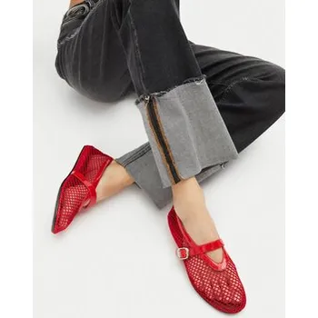 Dámské baleríny Baleríny Badura MIMOSA-SLT-24067P-52 Červená 36