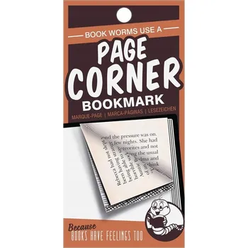 Doplněk ke knize ROHOVÁ ZÁLOŽKA DO KNIHY ČERVÍK POŘÁDNÁ Dobrá VLOŽKA DO KNIHY Mega