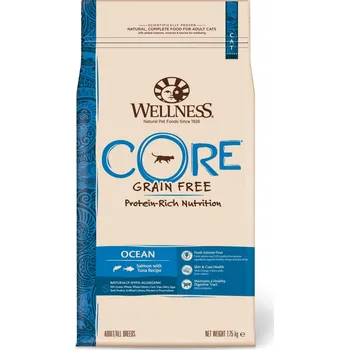 Krmivo pro kočku Wellness CORE Ocean Salmon with Tuna Recipe 1,75kg