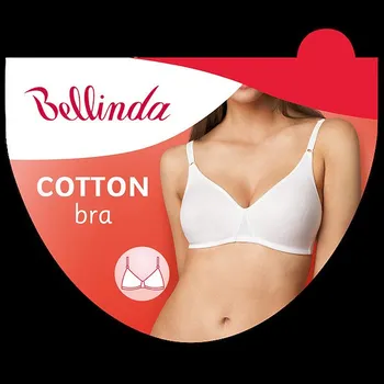 Dámská móda Nevyztužená bavlněná podprsenka COTTON BRA - BELLINDA - tělová 75 B