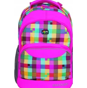 Školní batoh Batoh předškolní vícekomorový ŠKOLNÍ BATOHY BATOH PŘEDŠKOLNÍ FUCHSIOVÁ RŮŽOVÁ Titanum chlapci vícebarevný