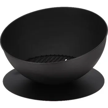 Ohniště na podstavci MOON, černá, 58x60x35cm|Esschert Design