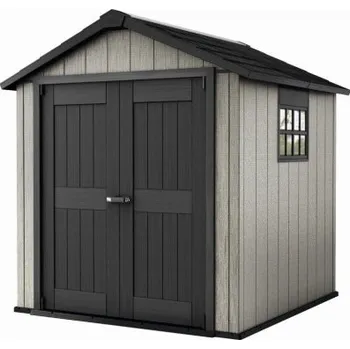 Zahradní domek Zahradní domek Keter Oakland 757 šedý, s podlahou