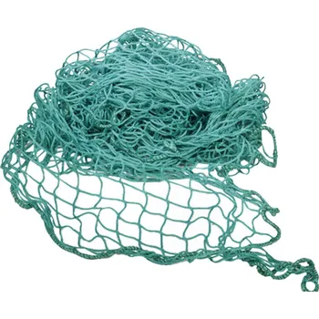 Síť na náklad Ochranná síť pro přívěsy, přívěsné vozíky 3,5 x 6 m k zajištění nákladu oka 45 mm zelená