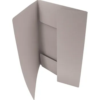 Odkládací mapy 253 Classic - se třemi chlopněmi - šedá