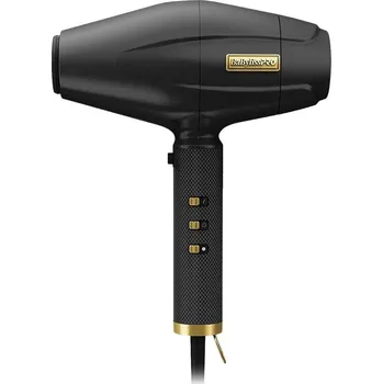 Fén BaByliss FXBDB1E Pro 4Artists fén na vlasy, 2200 W, 3 teploty, 2 rychlosti, iontový generátor, černá