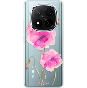 Pouzdro na mobilní telefon Odolné silikonové pouzdro iSaprio - Poppies 02 - Xiaomi Redmi Note 14 Pro 5G/14 Pro+ 5G