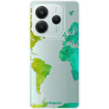 Pouzdro na mobilní telefon Odolné silikonové pouzdro iSaprio - Cold Map - Xiaomi Redmi Note 14 5G