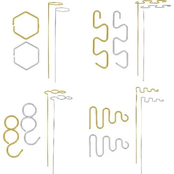 Držák na květináč a truhlík Podpora pro květiny ORCHID, 38cm, (balení obsahuje 8 kusů!)|Esschert Design