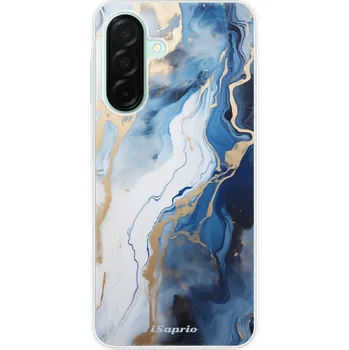Pouzdro na mobilní telefon Odolné silikonové pouzdro iSaprio - Blue White Marble - Samsung Galaxy A26