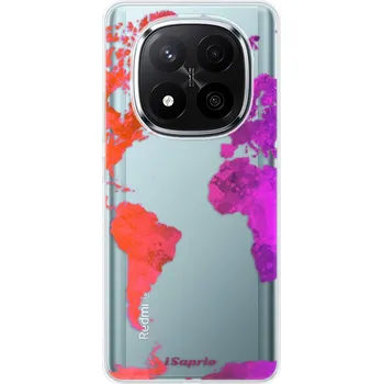 Pouzdro na mobilní telefon Odolné silikonové pouzdro iSaprio - Warm Map - Xiaomi Redmi Note 14 Pro 5G/14 Pro+ 5G
